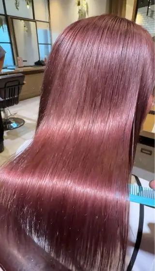 ロング カラー 保坂 一真のヘアスタイル