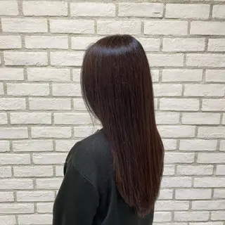 ロング カラー 藤井 花梨のヘアスタイル