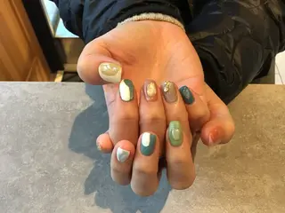 ネイル Nest 蜂谷のネイルデザイン