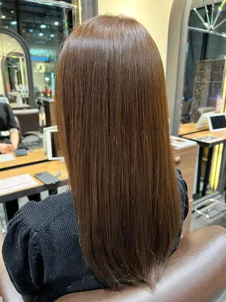 ロング カラー MINX中村 公亮/デザインパーマのヘアスタイル