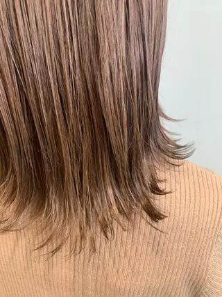 セミロング カラー 🦖鶴岡香純🦖 育休中のヘアスタイル