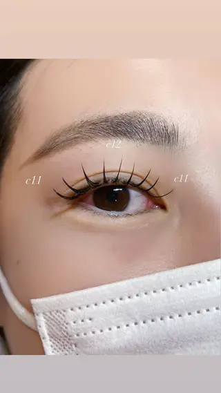 マツエク・マツパ MELL KONATSUのマツエク・マツパデザイン