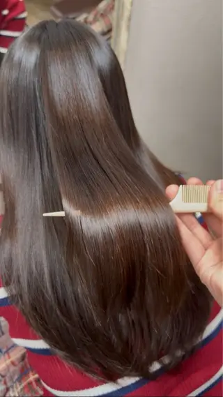 ロング 藤木 こころのヘアスタイル