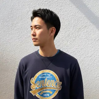 メンズ 透明感カラー♡はるか 髪質改善ボブレイヤーのヘアスタイル