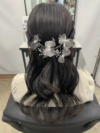 セミロング ショート/レイヤー カット/ミサキ💐のヘアスタイル