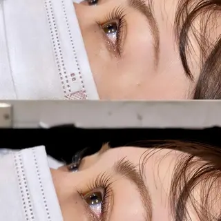 マツエク・マツパ tomoka/マツパ アイブロウモデル🫧のマツエク・マツパデザイン