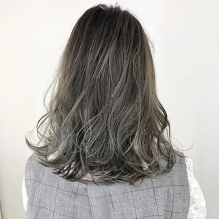 ミディアム カラー レイヤー,ボブ / 彩未のヘアスタイル