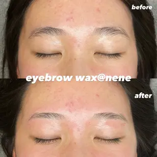 アイブロウ 垢抜け美眉wax 肌質改善🤍Neneの眉毛・アイブロウイメージ