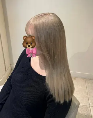 カラー 🪞透明感カラー🪞 🎀YUKIKA🎀のヘアスタイル