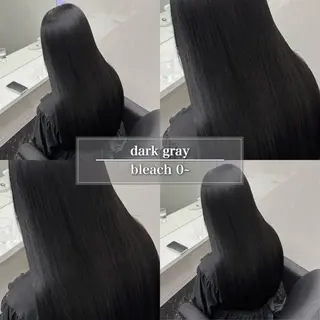 セミロング カラー ハイトーン/ 髪質改善/上質艶髪のヘアスタイル