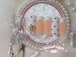 ミディアム Hanaai Salon新大久保店のネイルデザイン