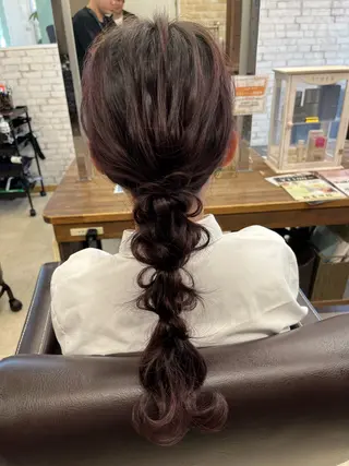 セミロング 超簡単スタイリング/ 時短かわいい/ 祐樹のヘアスタイル