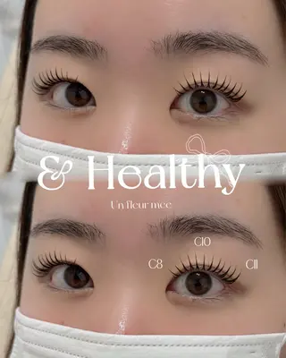 マツエク・マツパ UnFleurmee nozomiのマツエク・マツパデザイン