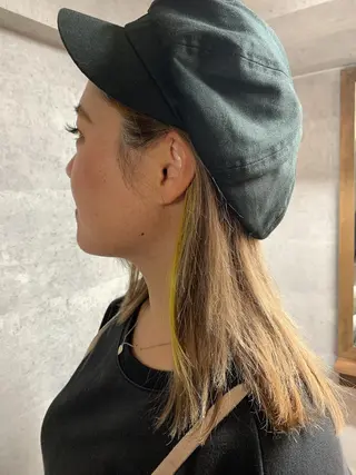 セミロング if...hair salon柏店所属・島守 桃香のヘアスタイル