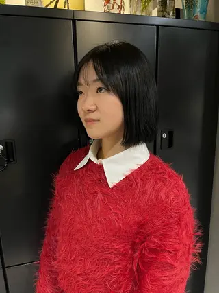 ミディアム hashimoto kaedeのヘアスタイル