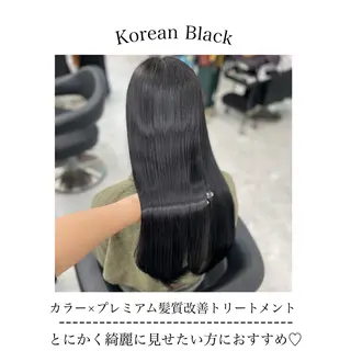 セミロング カラー ヘアアレンジ Ella所属・nana【艶髪】/ レイヤー/縮毛矯正のヘアスタイル