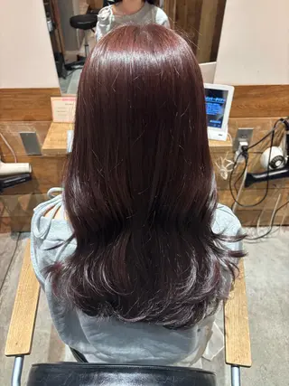 ミディアム カラー La fith hair reve所属・🎀髪質改善艶カラー 🎀　AYAKAのヘアスタイル