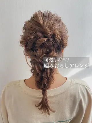ヘアアレンジ ヘアアレンジ 🌿あがりれいなのその他イメージ