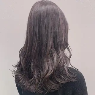 セミロング カラー ☁️グレージュカラー TAKUYA☁️のヘアスタイル