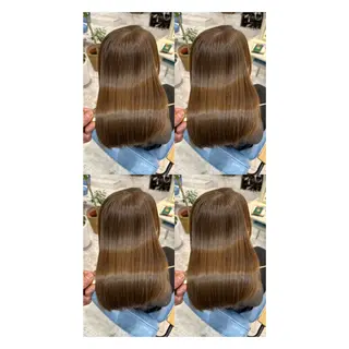 ロング カラー 店長✨レイヤー✖️ 髪質改善✖️韓国ヘアのヘアスタイル