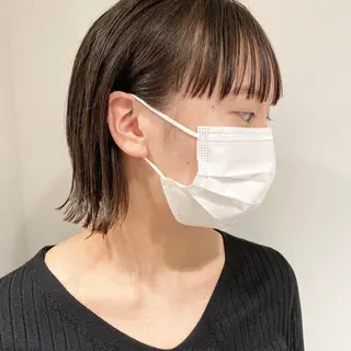 ショート カラー ノグチ ユウキ/ボブのヘアスタイル