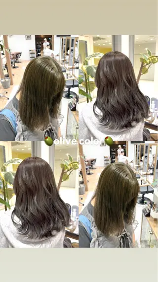 ロング カラー 💎寒色特化💎 透明感カラーみきのヘアスタイル