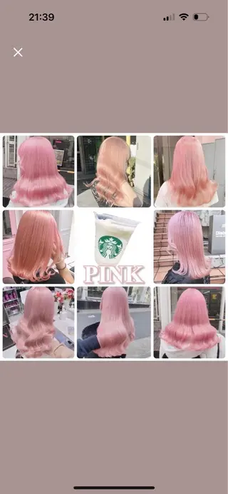 カラー 💗ツヤ髪ハイトーン 💗RIKOのヘアスタイル