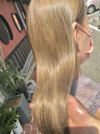 ロング 永野 翔平のヘアスタイル