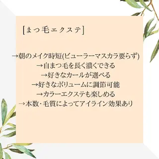 マツエク・マツパ ディアナ 水戸元吉田店　小林のマツエク・マツパデザイン