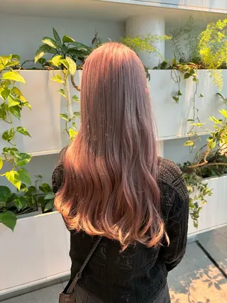 ロング カラー くさかみさき🌼暖色 /耳つぼ/オタク🌼のヘアスタイル