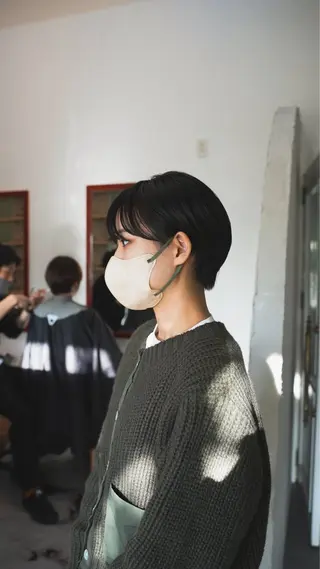 ショート 🟤TAP🟤 木曳野　金沢店のヘアスタイル