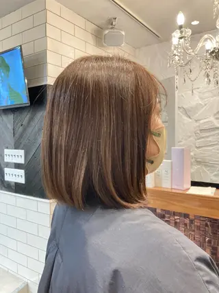 セミロング JUNO HAIR SALON所属・RuCOR. yuriのヘアスタイル