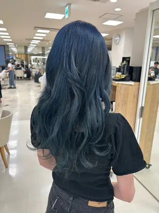 カラー 💜暖色系カラー/ ブリーチカラー💜のヘアスタイル