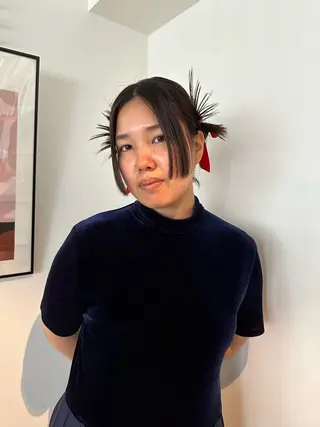 ショート ヘアアレンジ 🎀オイダイラ モモカ🎀のヘアスタイル