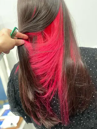 ロング カラー Snaly カラー特化ページのヘアスタイル