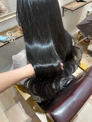 ロング カラー 🥀韓国ヘア🥀 宮津真菜のヘアスタイル