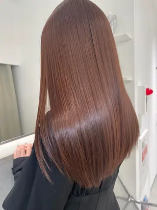 ロング カラー okumura makiのヘアスタイル