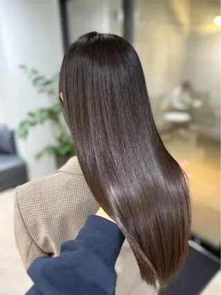 ロング 髪質改善/縮毛矯正 鈴木裕介のヘアスタイル