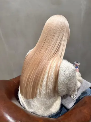 ロング カラー 🥇KEN /レイヤー/艶カラーのヘアスタイル