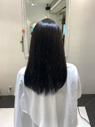 セミロング カラー ducha所属・DUCHA Tomida naoのヘアスタイル