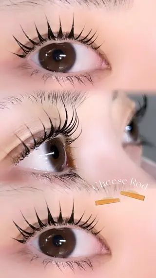 マツエク・マツパ PLATINUM DOLL アイリ💚のマツエク・マツパデザイン