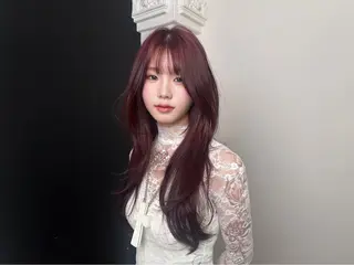 カラー RiA/レイヤーカッ ト/髪質改善のヘアスタイル