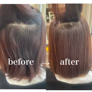 ショート パーマ 韓国ヘアメイク🎀/ 縮毛矯正✨山本媛香のヘアスタイル