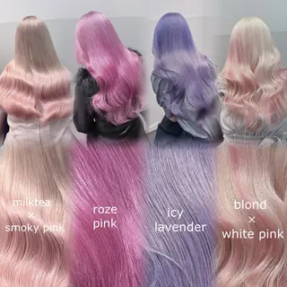 ロング カラー ヘアアレンジ メンズ SALOWIN所属・ハイトーン美容師 MASATOのヘアスタイル