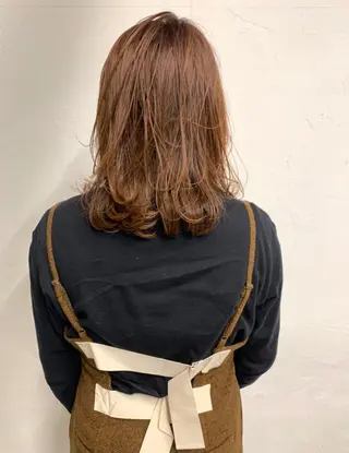 セミロング SALOWIN 名古屋所属・パーマ特化美容師 /丹羽舜太のヘアスタイル