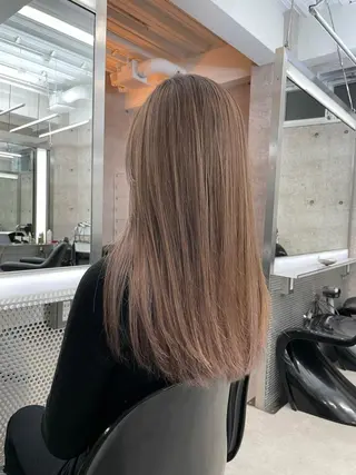 セミロング カラー 💈メンズ/パーマ 💈中目黒/谷のヘアスタイル