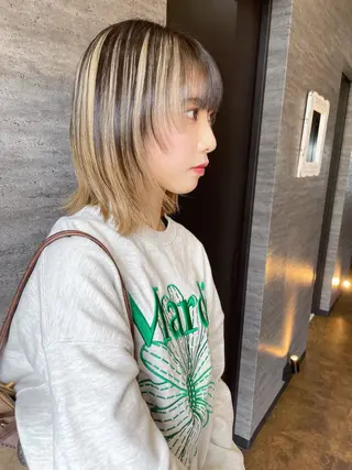 ミディアム JIEN MIUのヘアスタイル