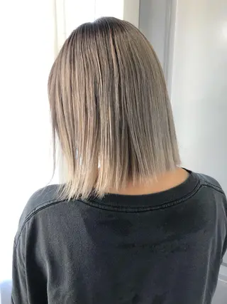 ミディアム カラー Pia hair Design Yakuin所属・Pia ツボイ ケイタのヘアスタイル