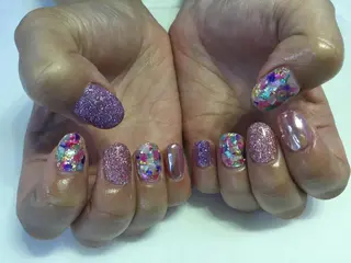 ネイル 💎🐰 saki. m 🐰💎のネイルデザイン