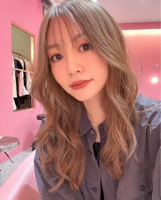 セミロング MORE所属・MORE栄 野田航生のヘアスタイル